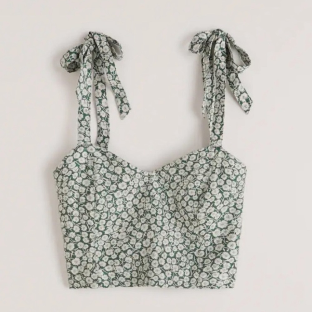 NWT Abercrombie Tie Strap Cami Size XL